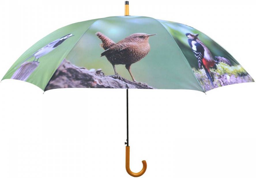 Esschert Design paraplu Vogels automatisch 120 cm polyester online kopen