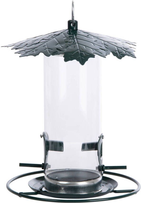 Esschert Design Vogel Voedersilo Met Bladerdak Metaal 23 Cm Vogel Voedersilo online kopen