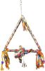 Flamingo Vogelspeelgoed Touwschommel Triangel 33x5x47 Cm online kopen
