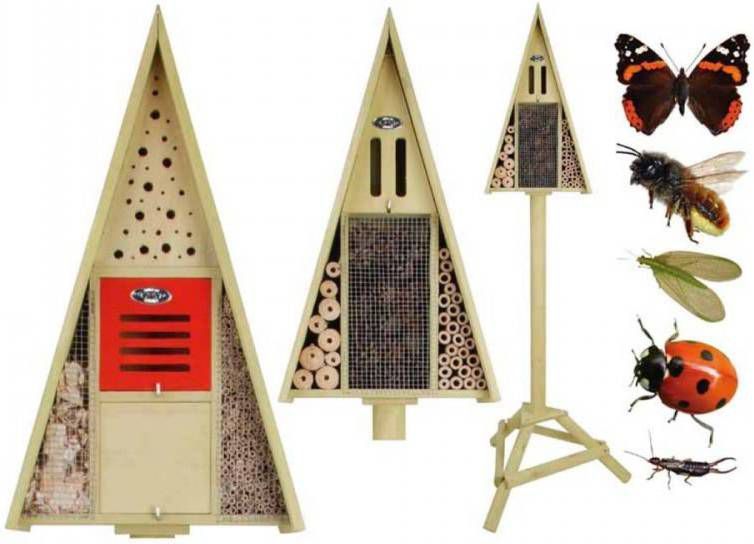 Esschert Design insectenhotel op paal in giftbox WA18 online kopen