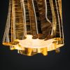 Slamp Accord&#xE9, on verticale hanglamp goud/zwart online kopen