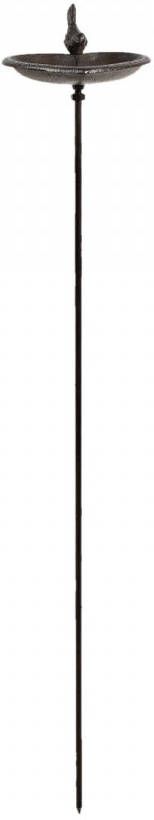 Clayre & Eef Tuinprikker Vogelvoederbak 14*13*86 Cm 5y0927