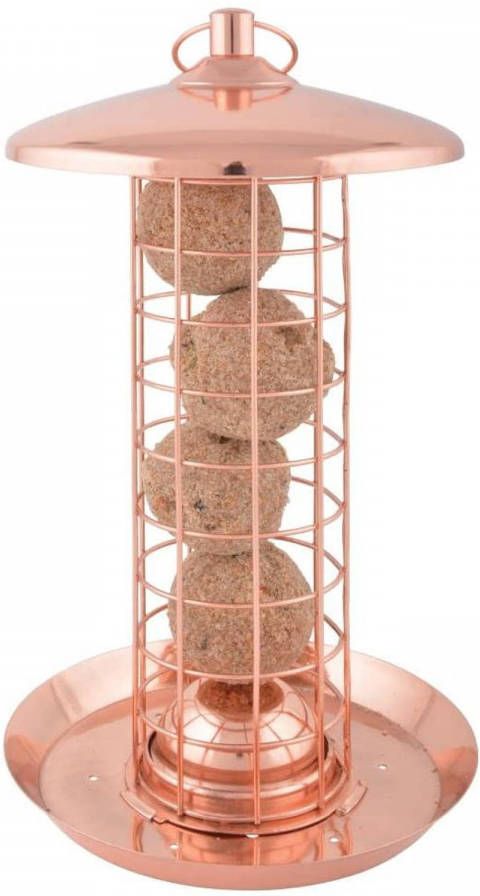 Esschert Design Vetbolsilo Vogel 30, 5 Cm Staal Koper