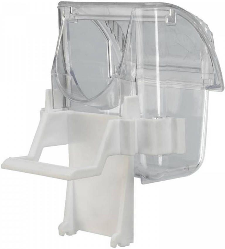 Ferplast Voerbakje Fpi 4503 Vogel Voerbak Drinkbak 6.9x5.7x7.8 cm Wit Transparant