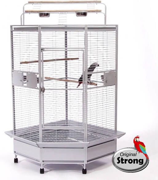 Strong Papegaaienkooi Erica Parelwit