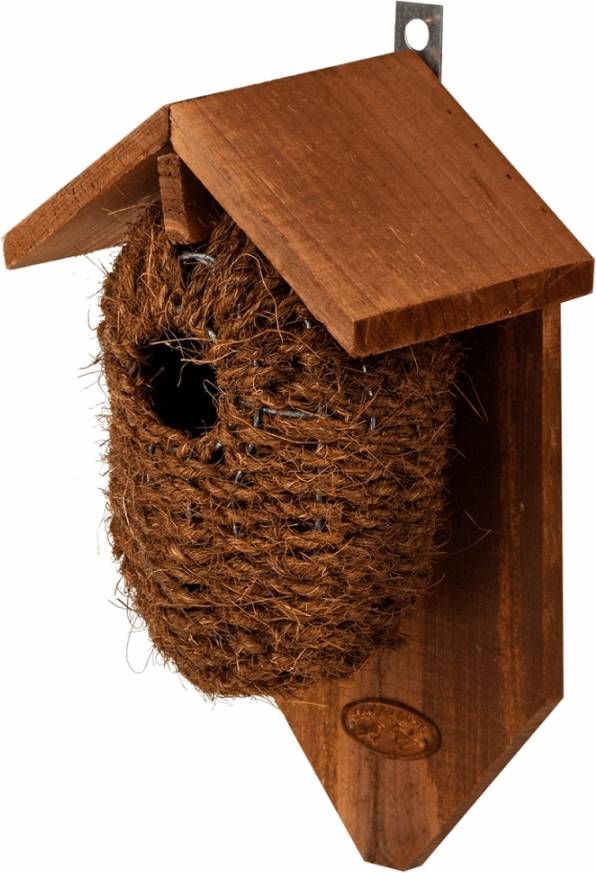 Best for Birds Nestbuidel Kokos Vogelbroedbenodigheden Bruin Groen
