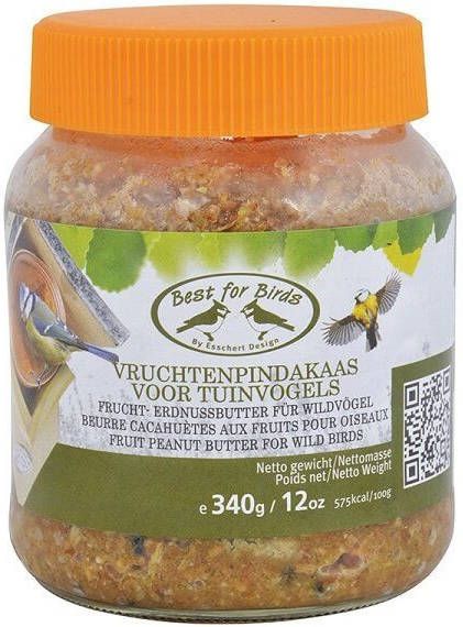 Pindakaas met vruchten voor buitenvogels OP is OP Per stuk