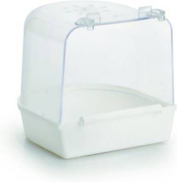 Fauna Badhuisje Rond Groot Wit 13 x 13 x 13 cm