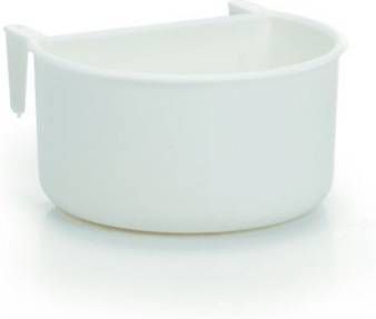 Fauna Vogel Drink en Voerbak Wit 7, 5 x 4 cm