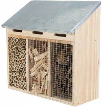 Trixie Insectenhotel 3 Delig Nestkast 30x14x30 cm Houtkleur