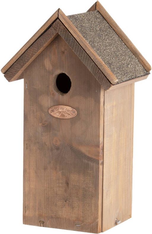 Esschert Design Koolmees nestkast met bitumen dak