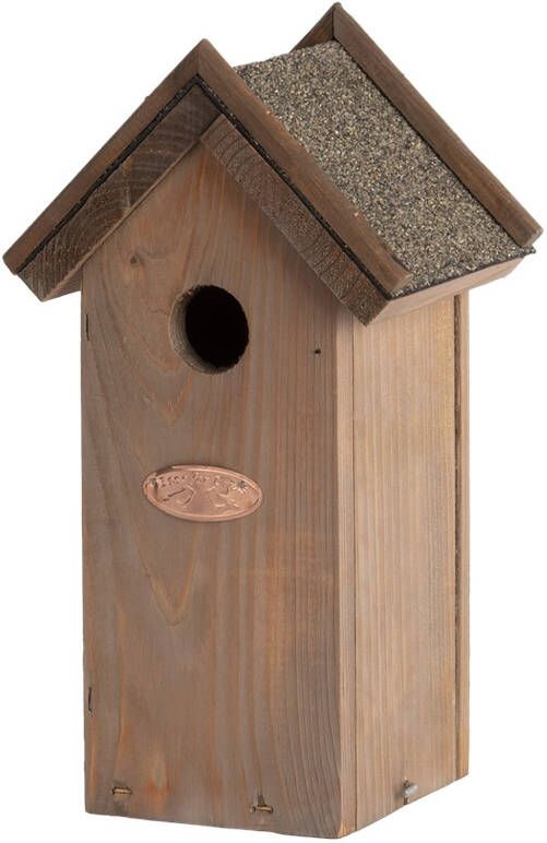 Esschert Design Nestkast Pimpelmees Bitumen Dak L12 X B16, 8 X H27, 4cm