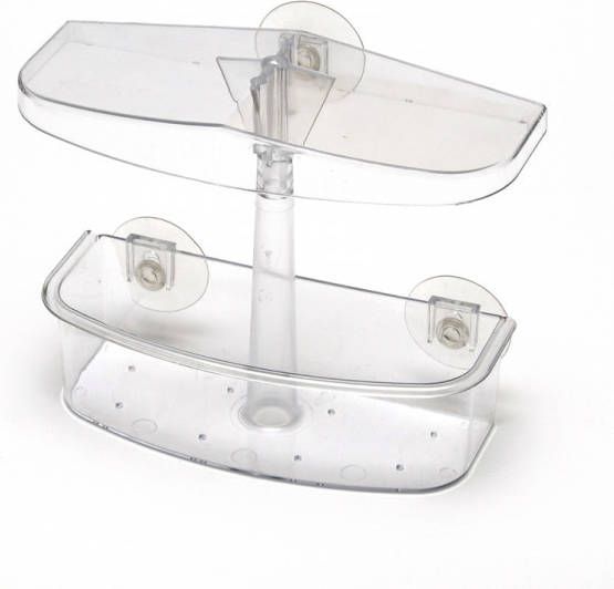 Merkloos Kunststof Vogel Raamvoederhuis/voedersilo Transparant 16 Cm Vogelvoederhuisjes