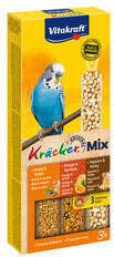 Vitakraft Parkiet Kracker 3 stuks Vogelsnack Honing&Sinaasappel&Popcorn