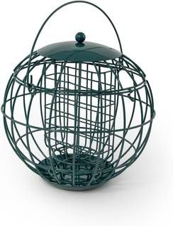 Wildbird Vetblokhouder London Voersilo 22x22x21 cm Groen