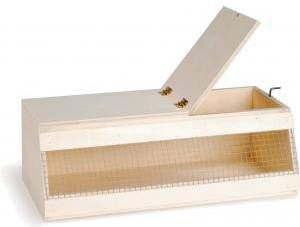 Beeztees Houten transportkooi voor vogels groot