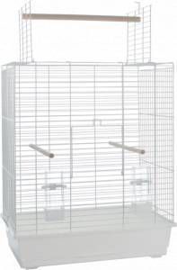 Warentuin Vogelk Big Ara Open Wit 54x34x68, 5 Pet Products