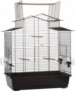 Warentuin Vogelk Big Iza 3 Open Wit 59x38x65 Pet Products
