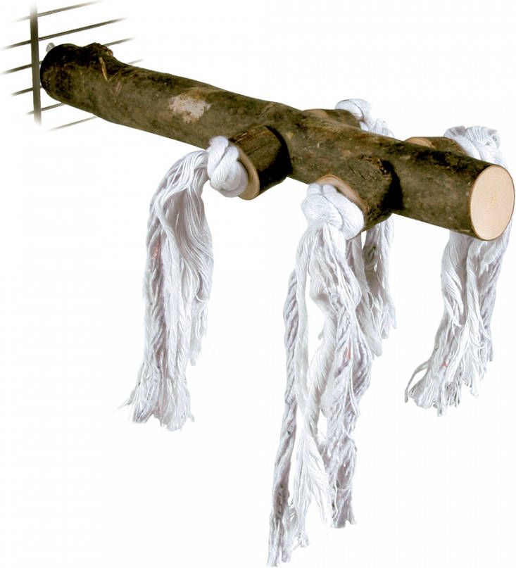 Trixie Natural Living Zitstok met Touw 25 cm x 25 mm